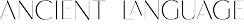 Ancient Language logo