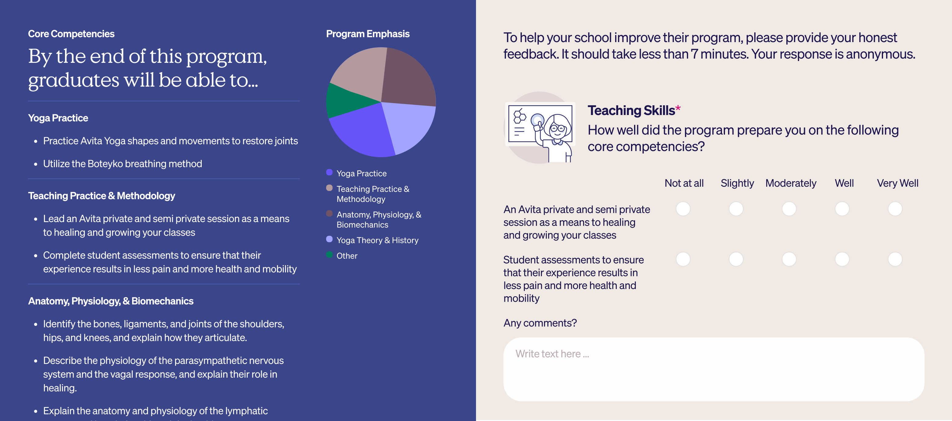 Schools feedback